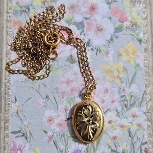 Tiny Little Girls 14k GF Locket